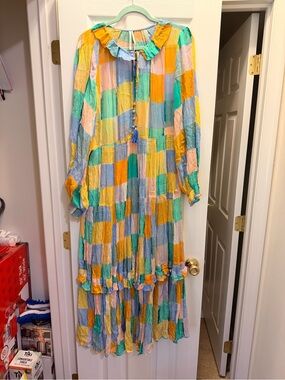Anthropologie | Dresses | Anthropologie The Somerset Maxi Dress Linen  Edition | Poshmark